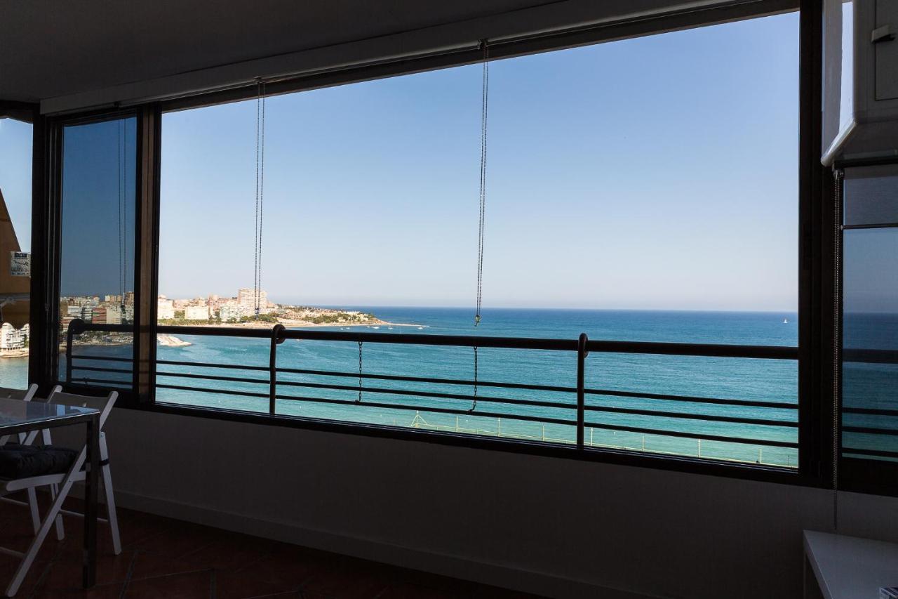 Amazing Sea Views With Ac Two Min Beach Alicante Kültér fotó
